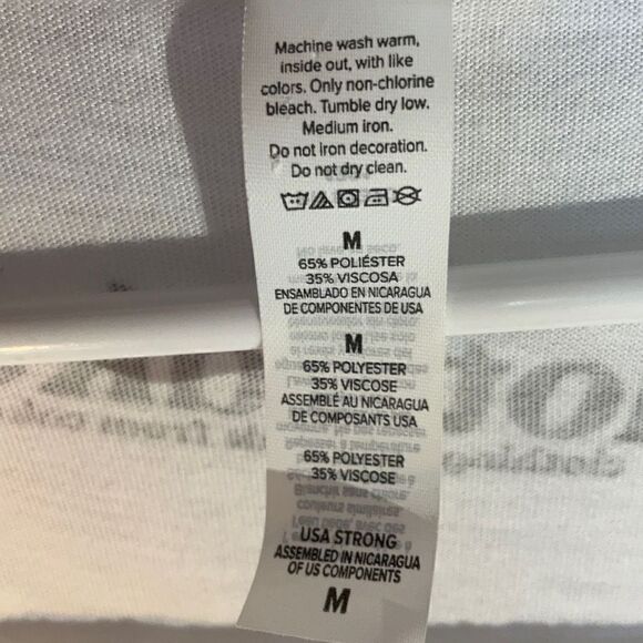 “An Ocean A Day” White Flowy Muscle Tank, Medium. NWOT. Perfect beach top! - Picture 14 of 14